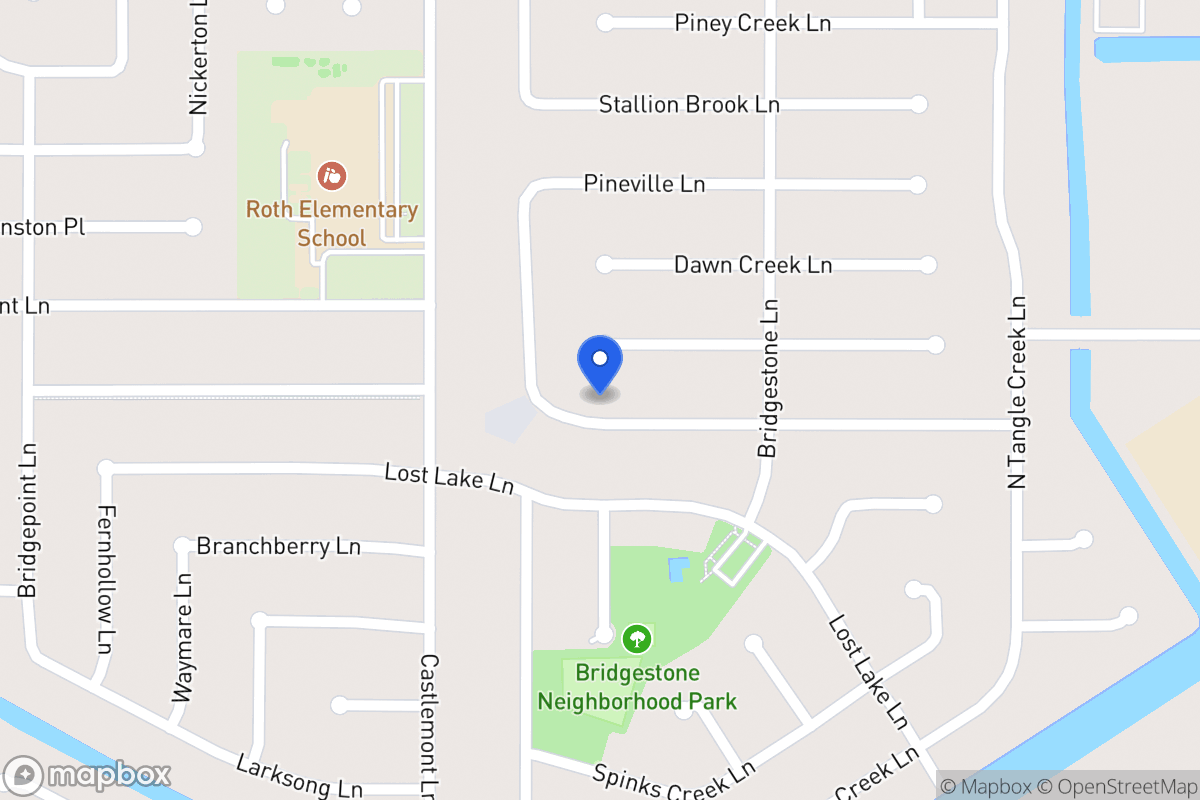 Map of 4514 Owens Creek Ln, Spring