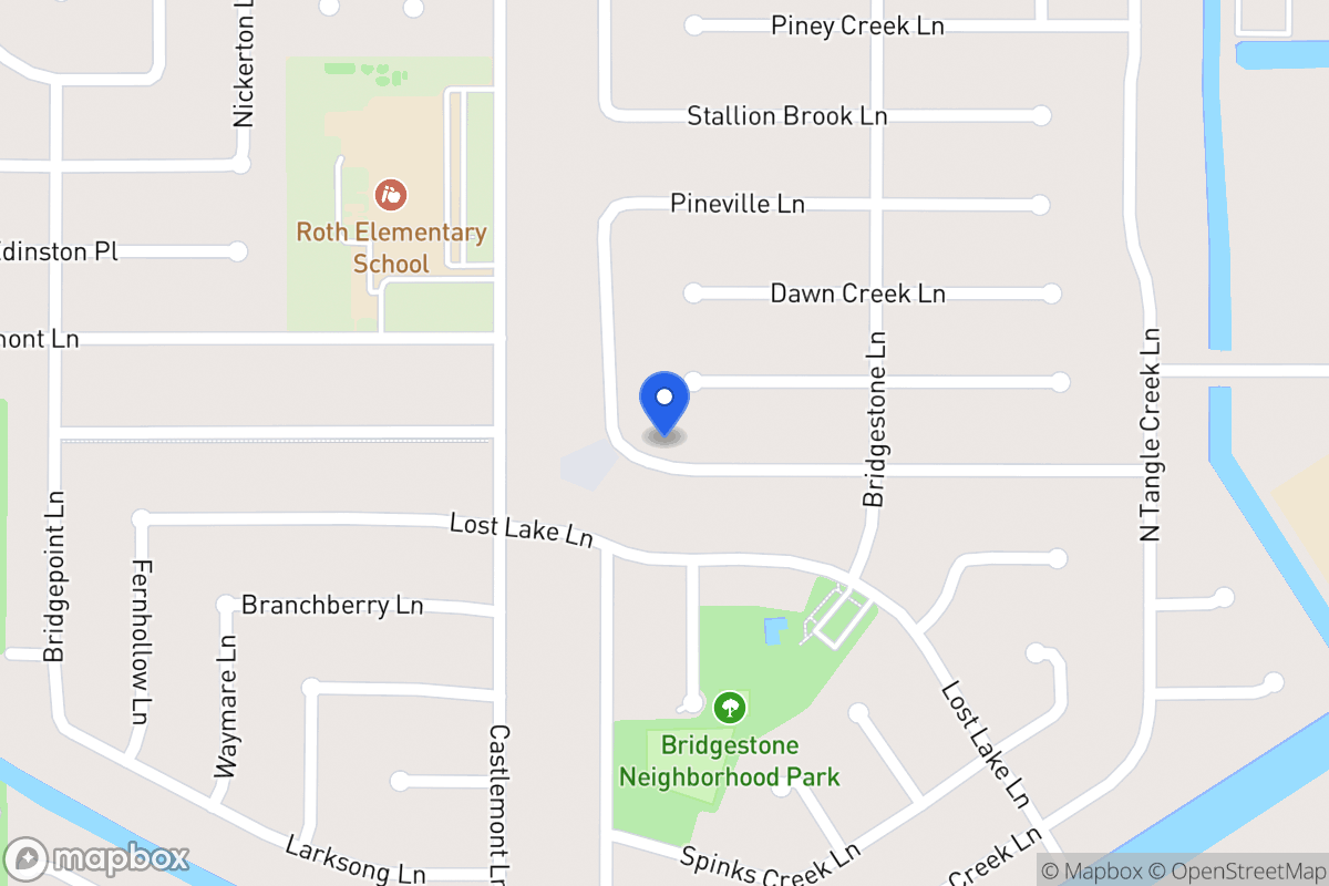 Map of 4522 Owens Creek Ln, Spring