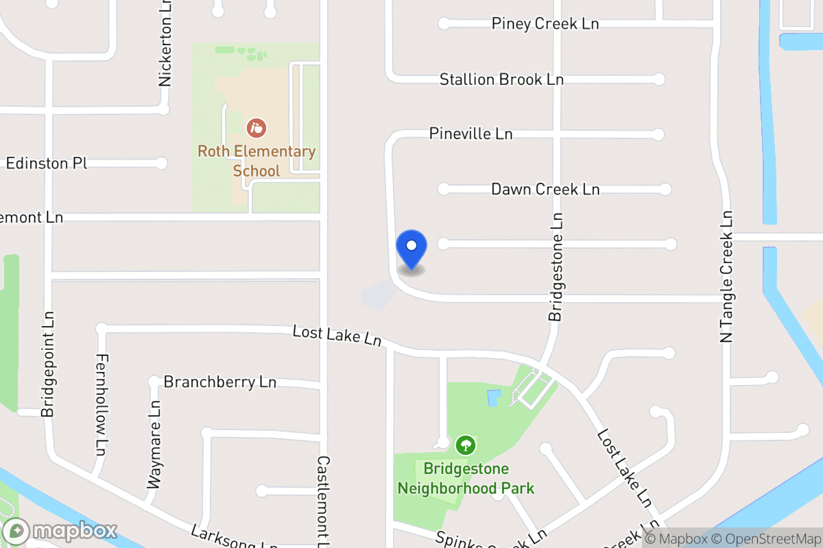 Map of 21502 Slippery Creek Ln, Spring