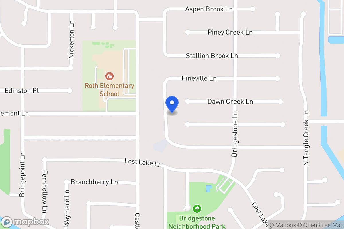 Map of 21518 Slippery Creek Ln, Spring