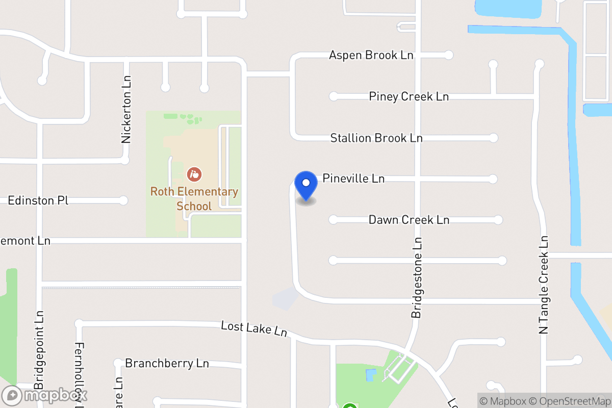 Map of 21610 Slippery Creek Ln, Spring