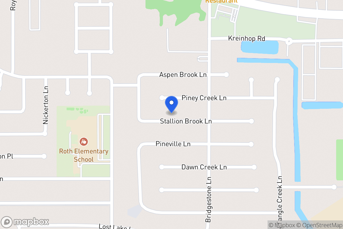 Map of 4502 Stallion Brook Ln, Spring