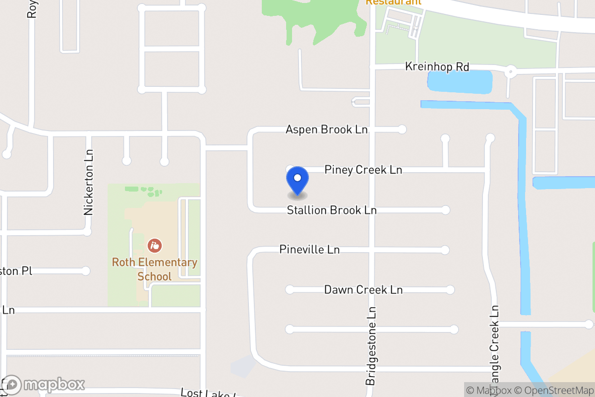 Map of 4506 Stallion Brook Ln, Spring