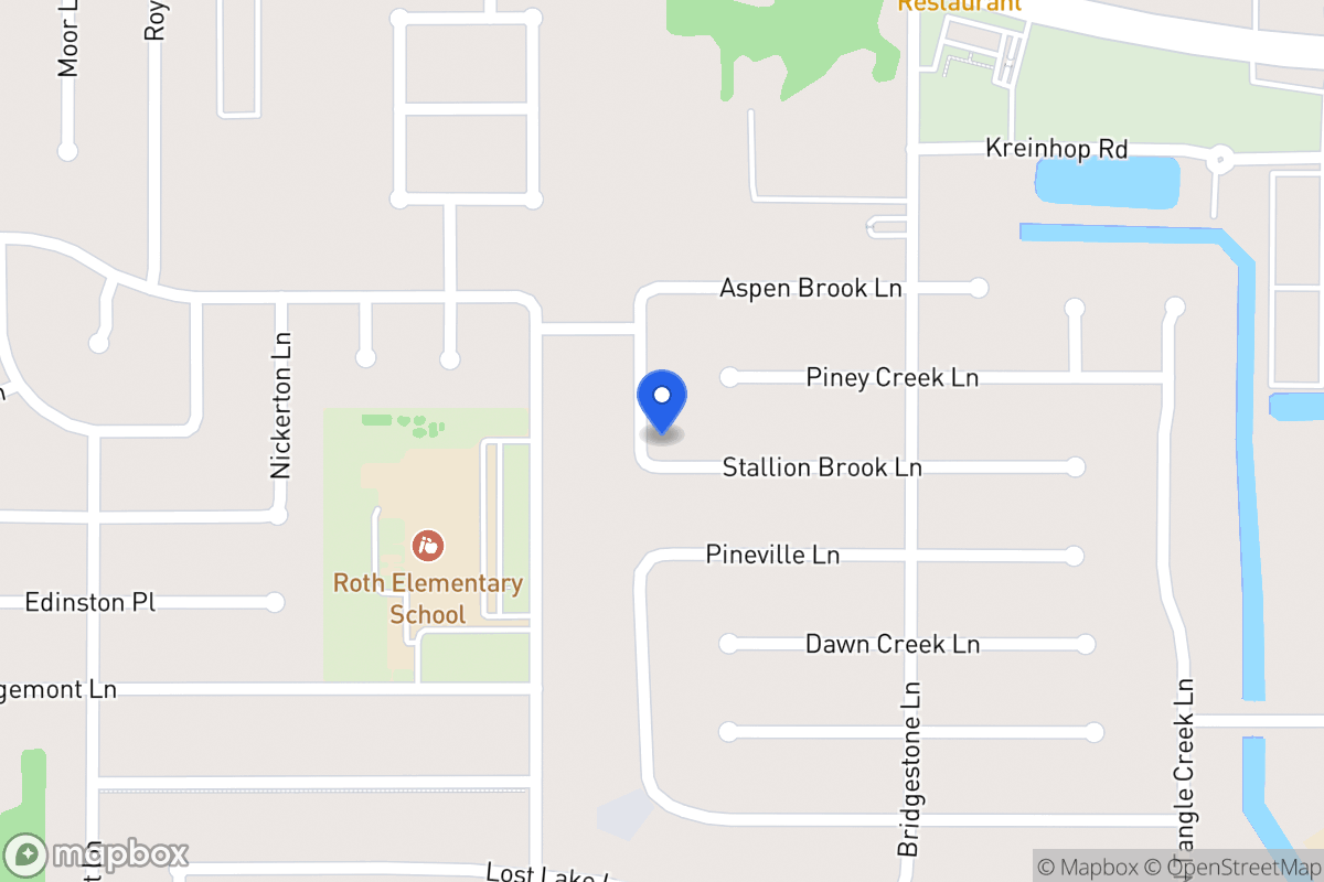 Map of 4522 Stallion Brook Ln, Spring