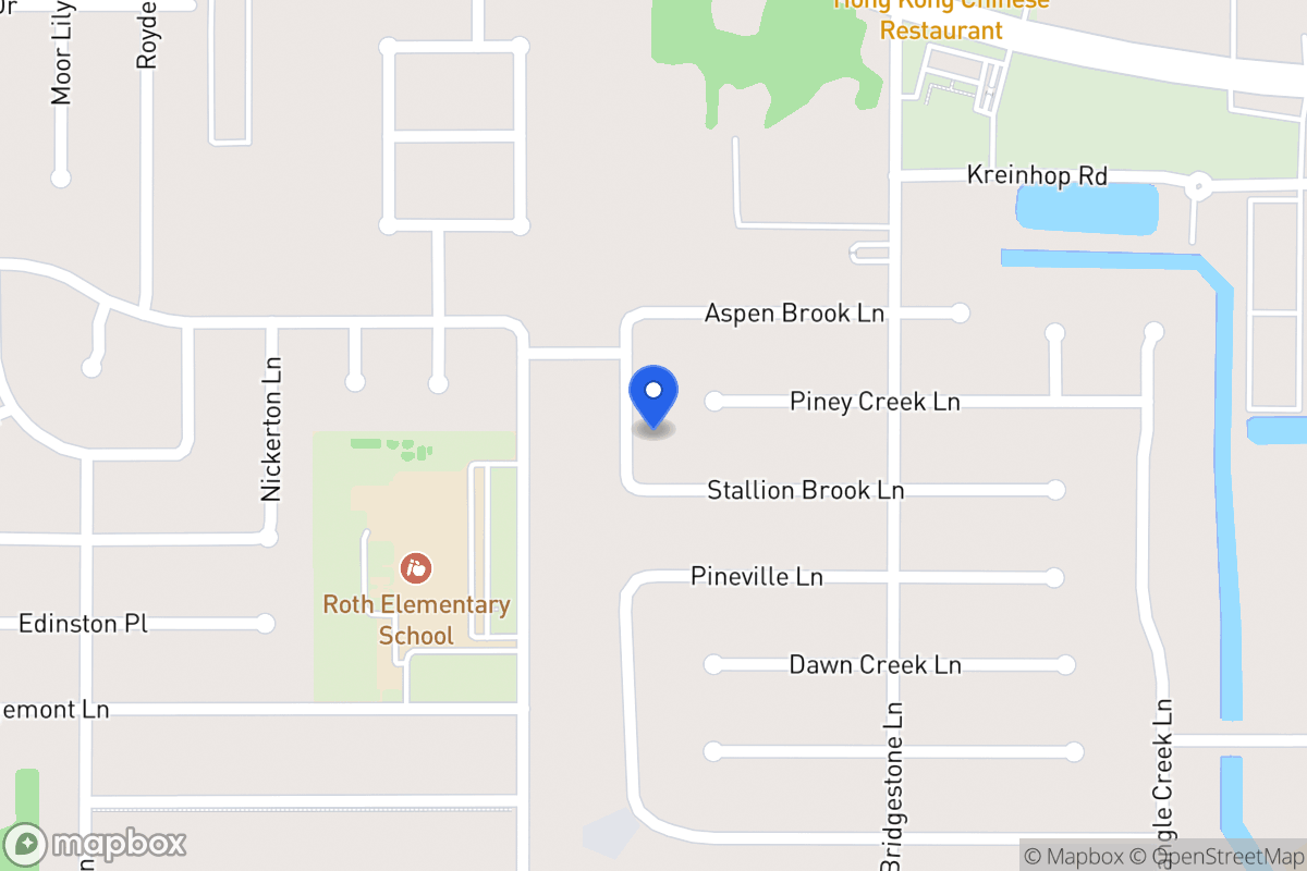 Map of 21714 Slippery Creek Ln, Spring