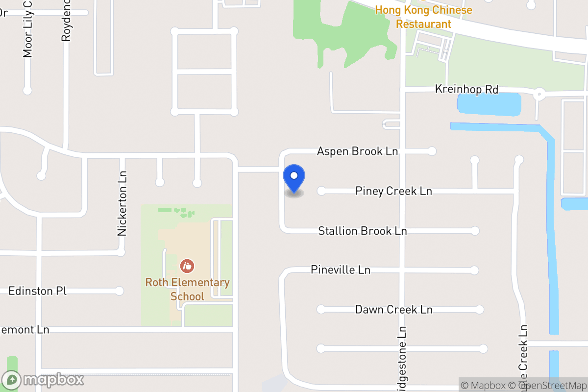 Map of 21718 Slippery Creek Ln, Spring
