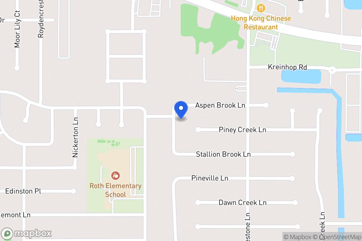 Map of 21726 Slippery Creek Ln, Spring