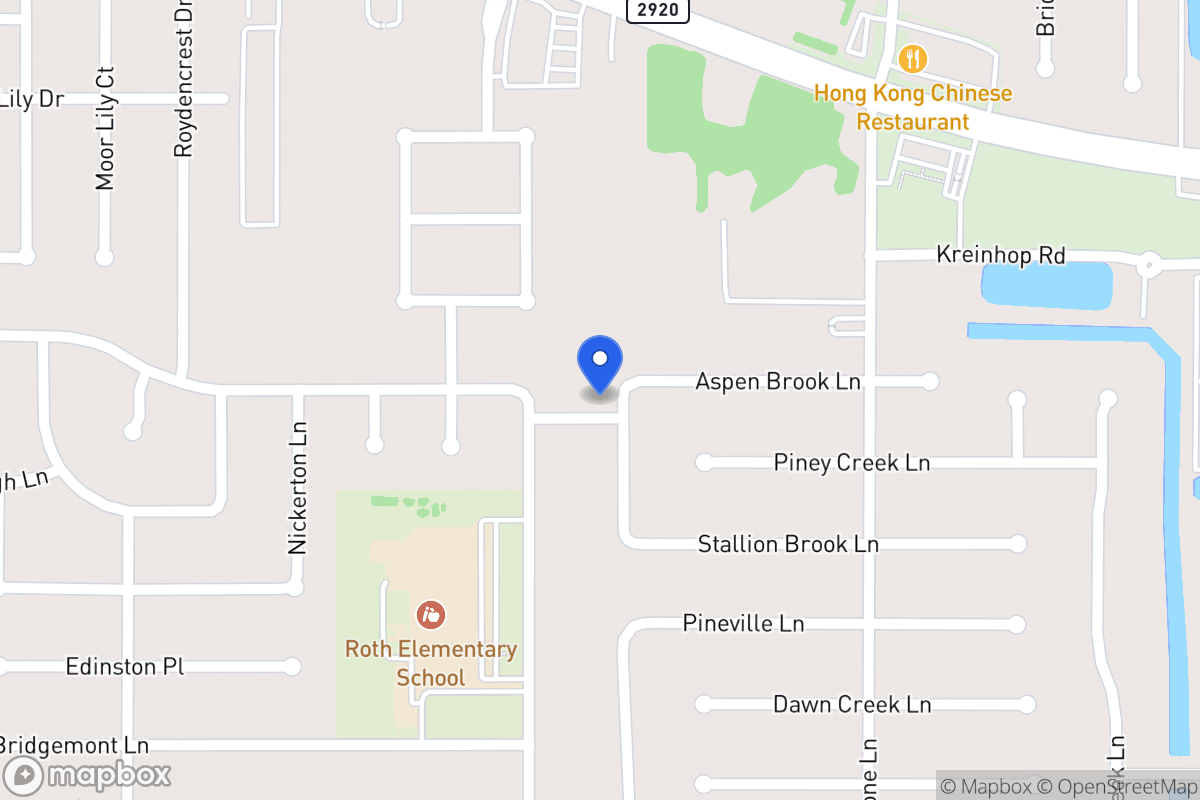 Map of 21803 Slippery Creek Ln, Spring