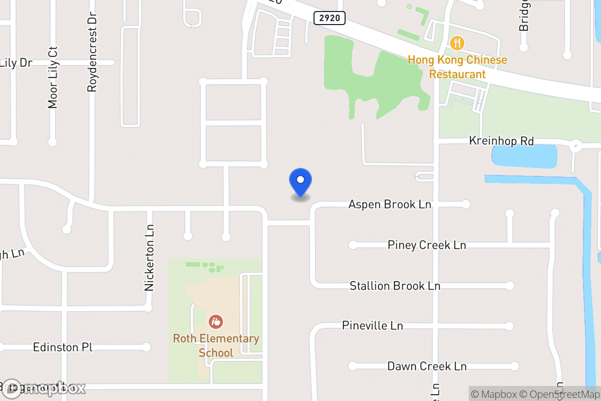 Map of 21807 Slippery Creek Ln, Spring