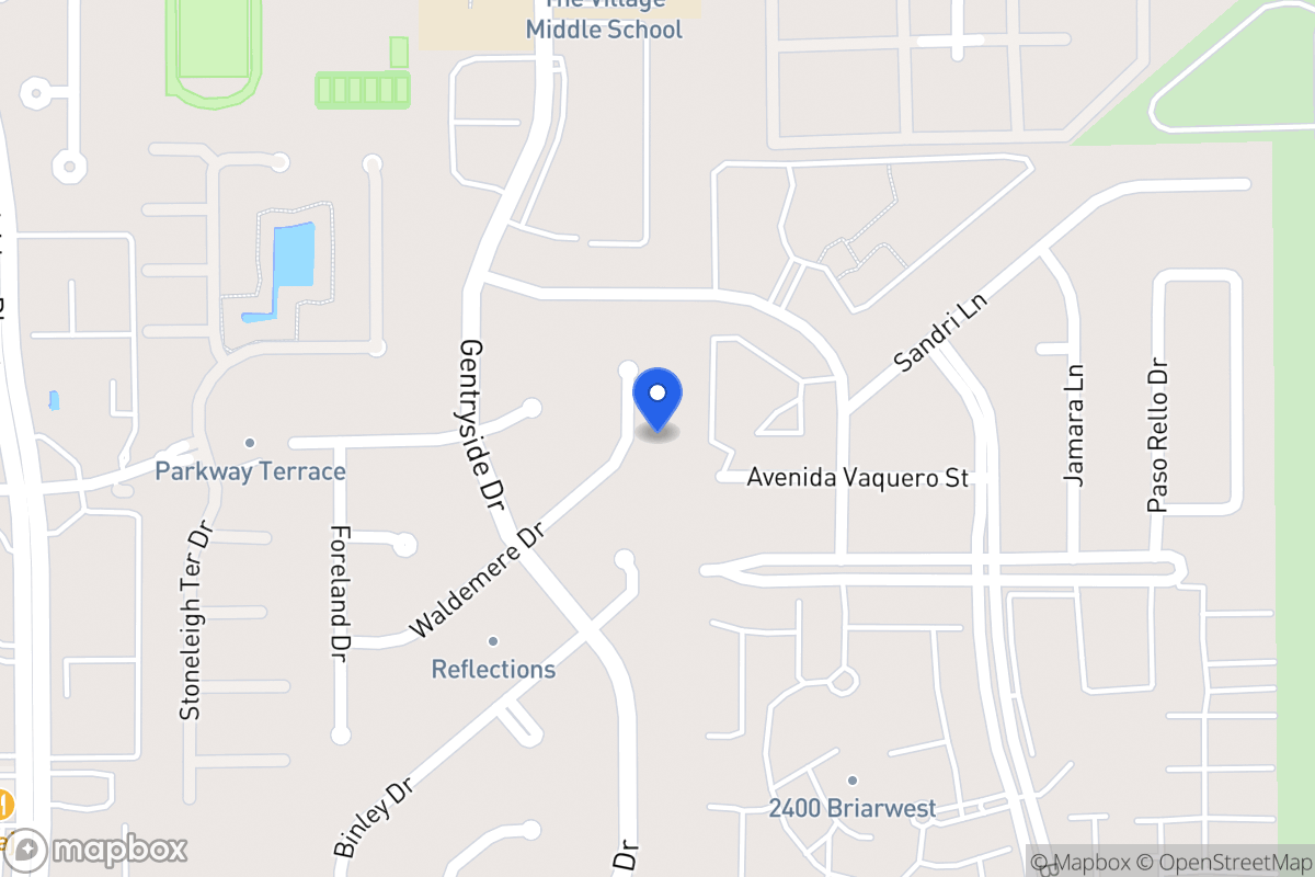 Map of 13015 Waldemere Dr, Houston