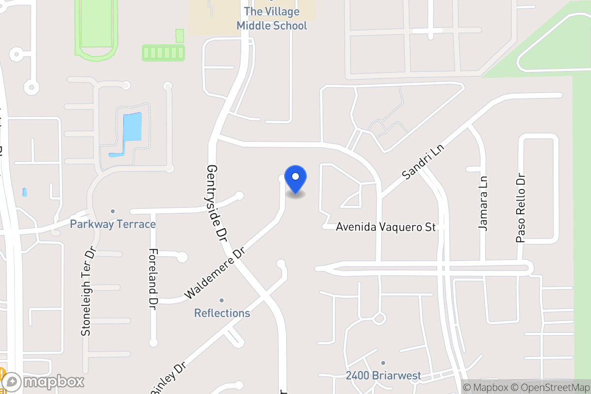 Map of 13011 Waldemere Dr, Houston