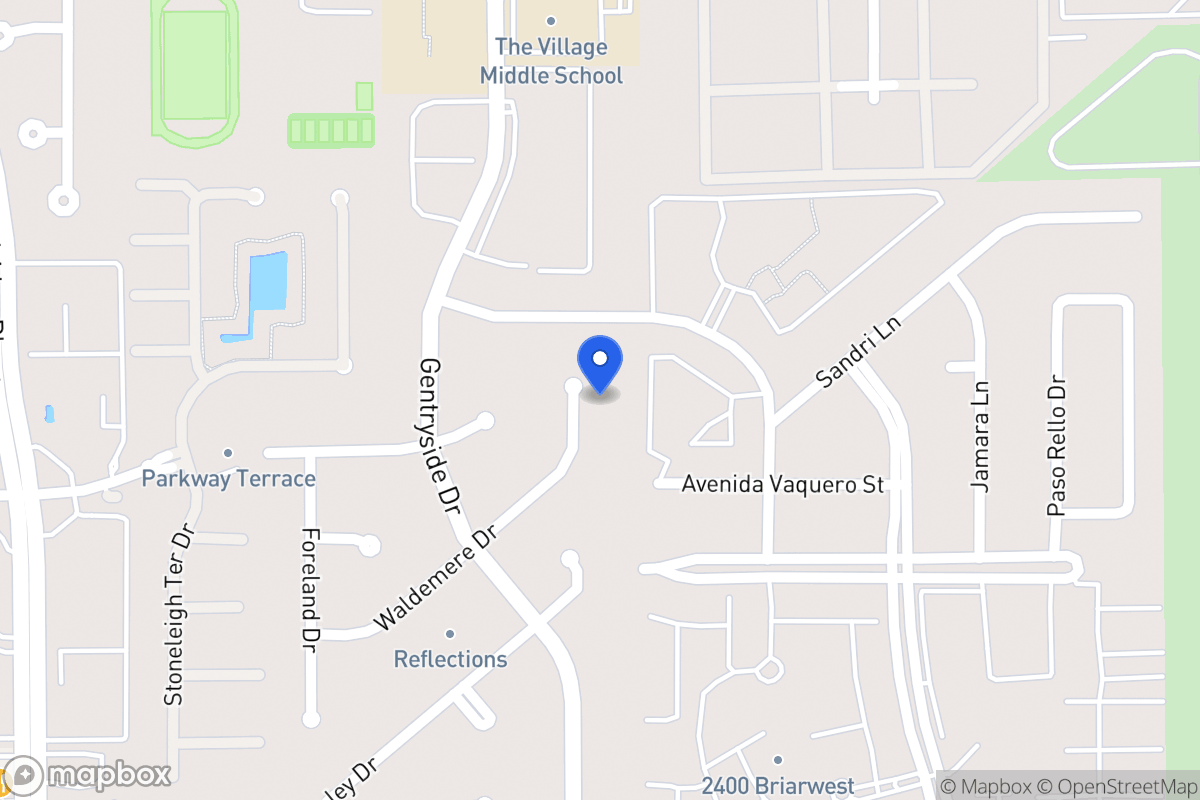 Map of 13007 Waldemere Dr, Houston