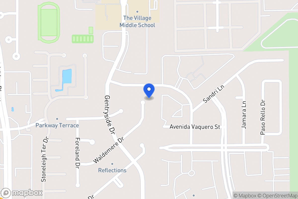 Map of 13003 Waldemere Dr, Houston