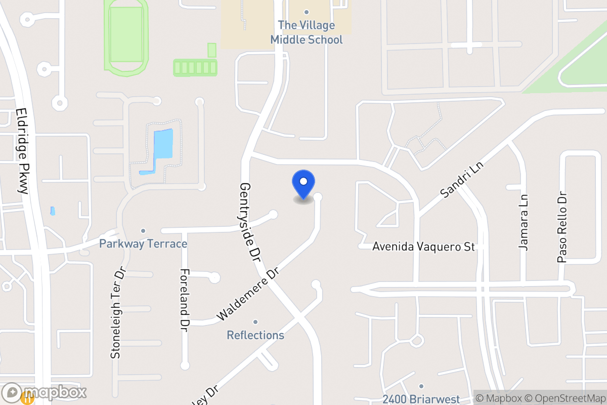 Map of 13006 Waldemere Dr, Houston