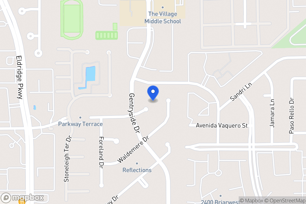Map of 13002 Rincon Dr, Houston