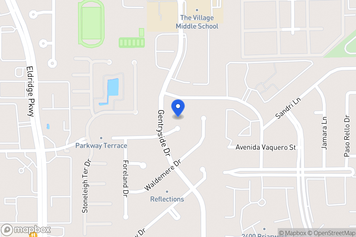 Map of 13006 Rincon Dr, Houston