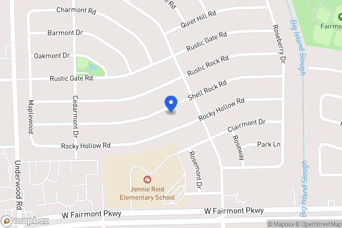 Map of 9930 Shell Rock Rd, La Porte