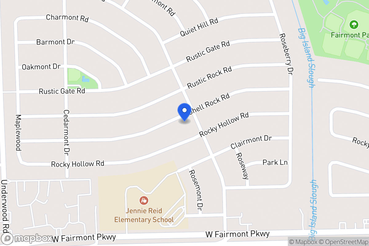 Map of 9942 Shell Rock Rd, La Porte