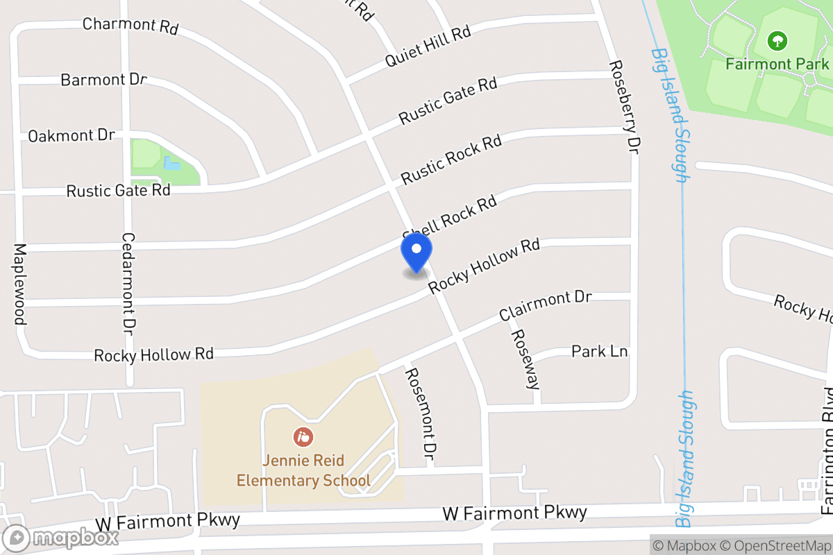 Map of 9947 Rocky Hollow Rd, La Porte