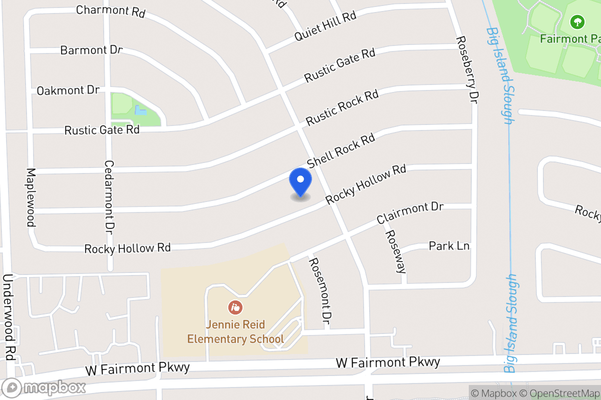 Map of 9939 Rocky Hollow Rd, La Porte