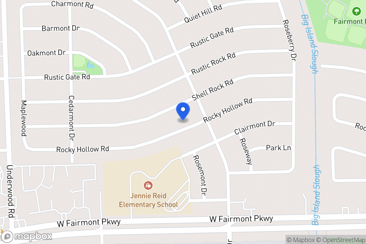 Map of 9935 Rocky Hollow Rd, La Porte