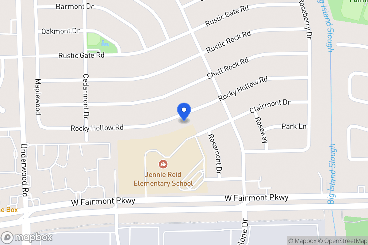 Map of 9922 Rocky Hollow Rd, La Porte