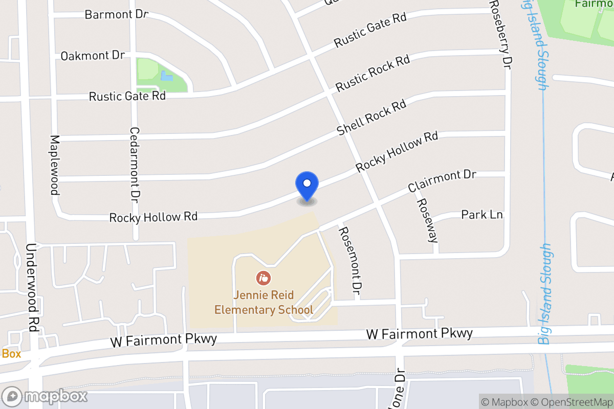 Map of 9926 Rocky Hollow Rd, La Porte