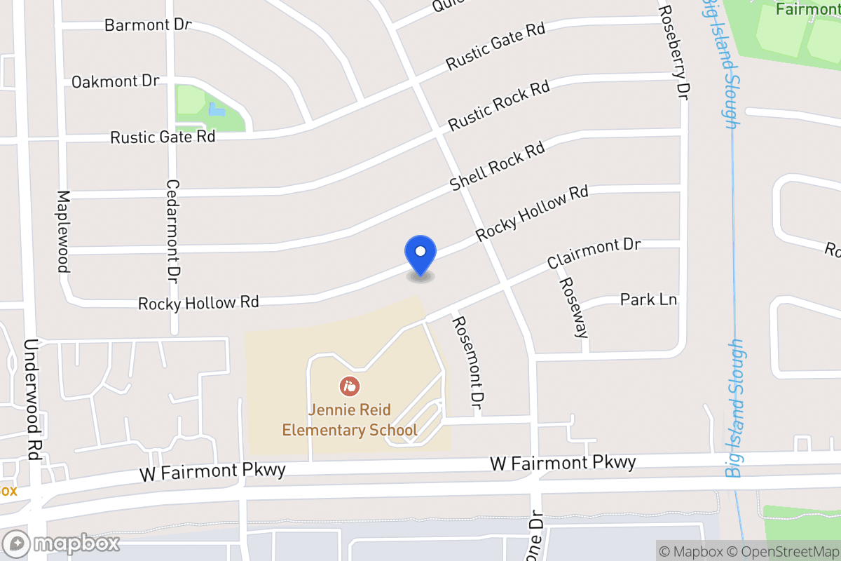 Map of 9930 Rocky Hollow Rd, La Porte