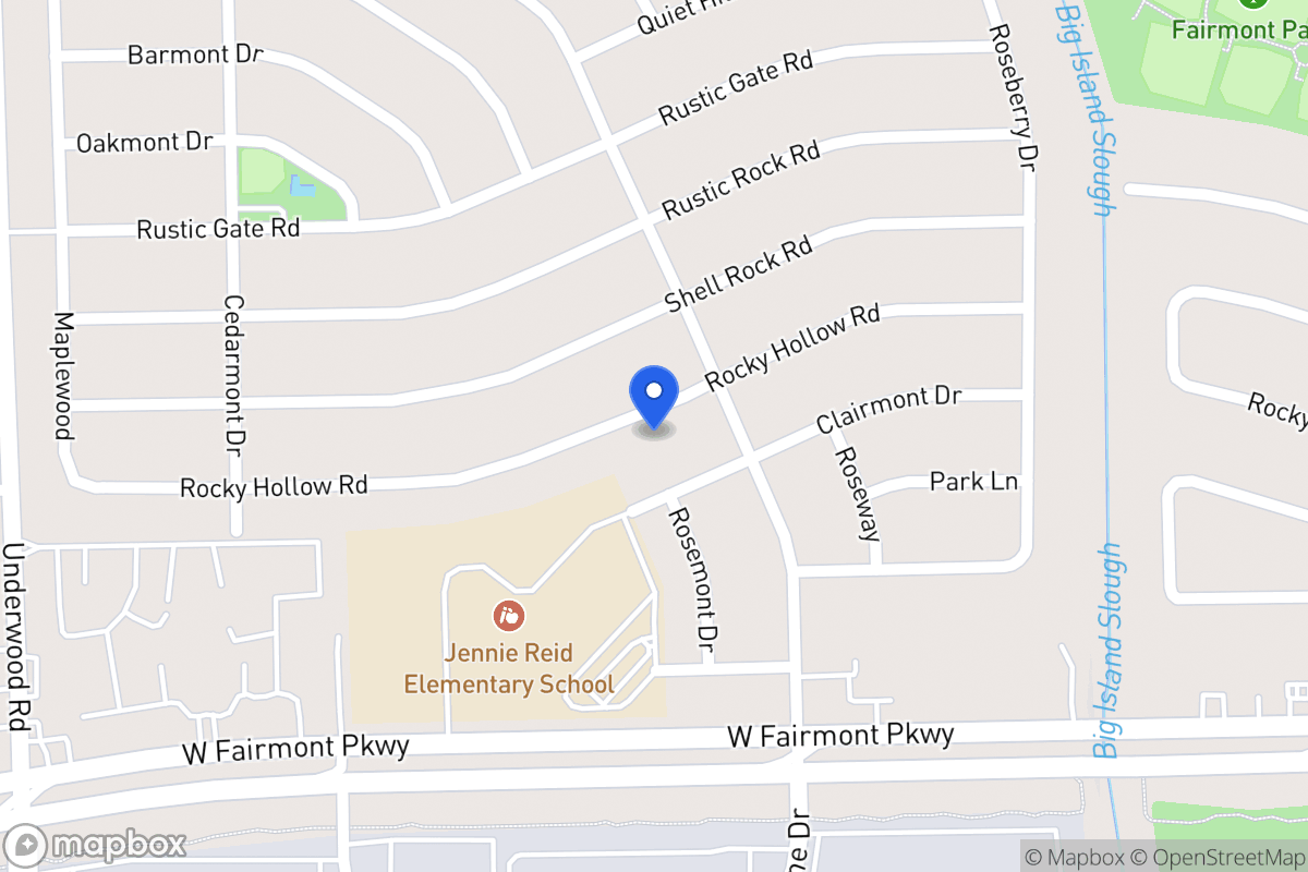 Map of 9938 Rocky Hollow Rd, La Porte