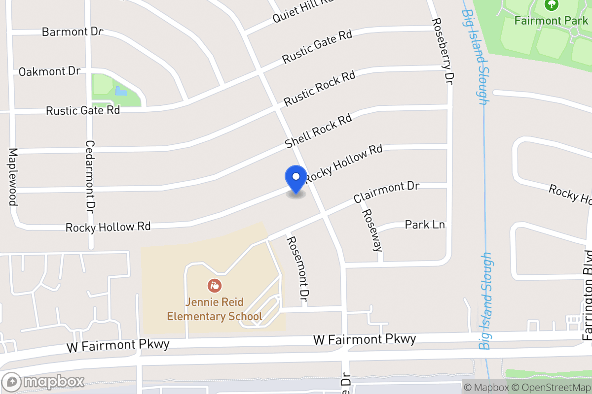 Map of 9946 Rocky Hollow Rd, La Porte