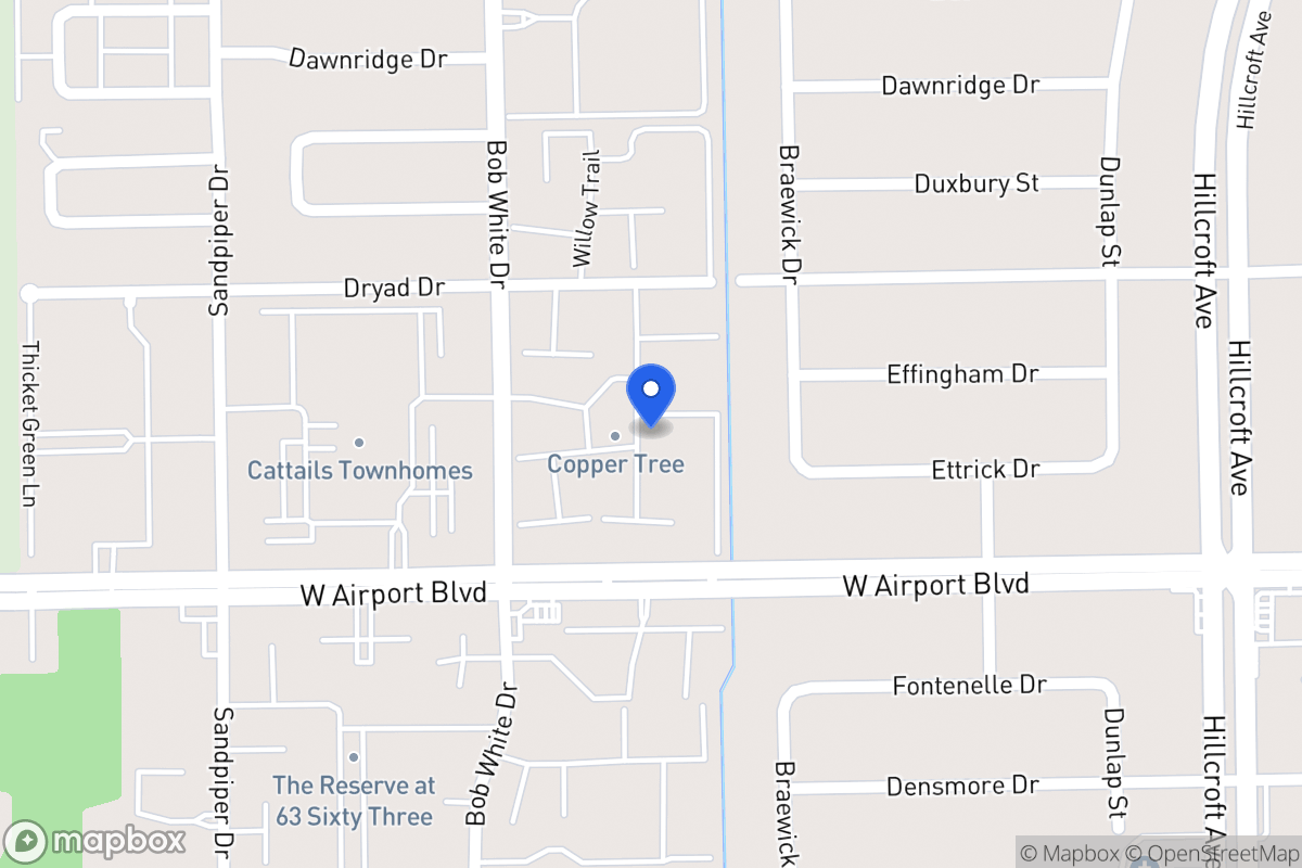 Map of W 6138 Airport Blvd, Houston
