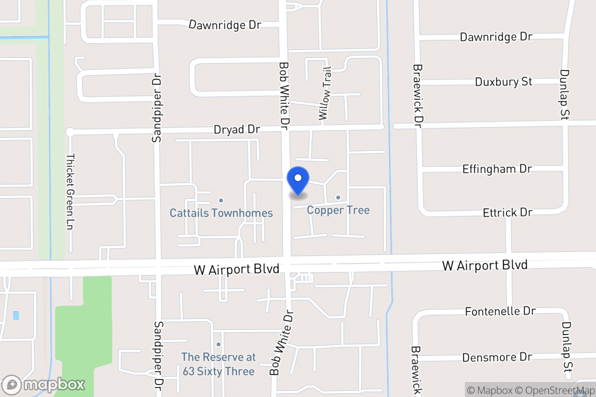 Map of 12145 Bob White Dr, Houston
