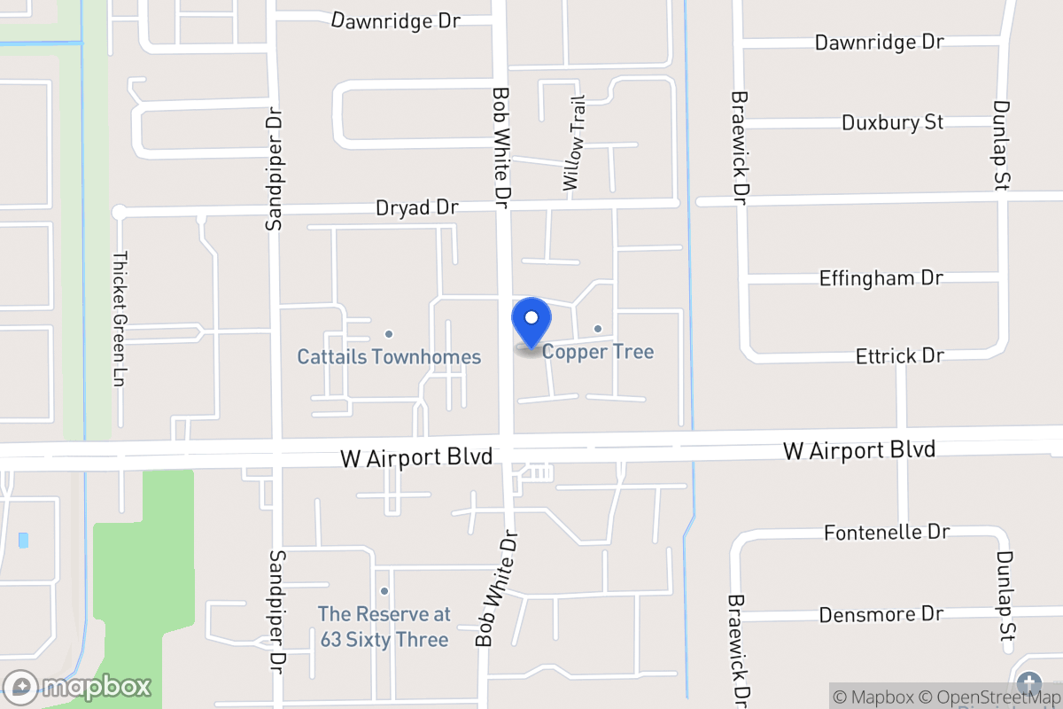 Map of 12203 Bob White Dr, Houston