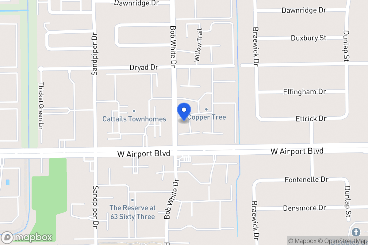 Map of 12207 Bob White Dr, Houston