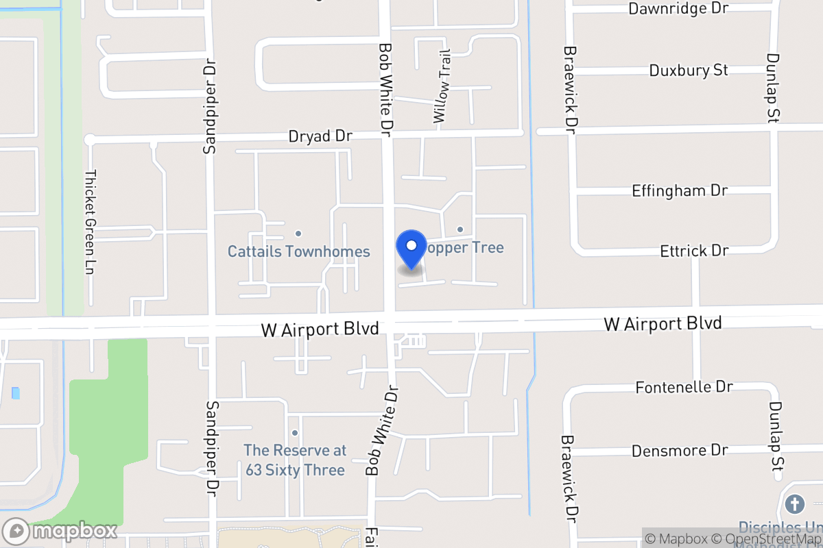 Map of 12213 Bob White Dr, Houston