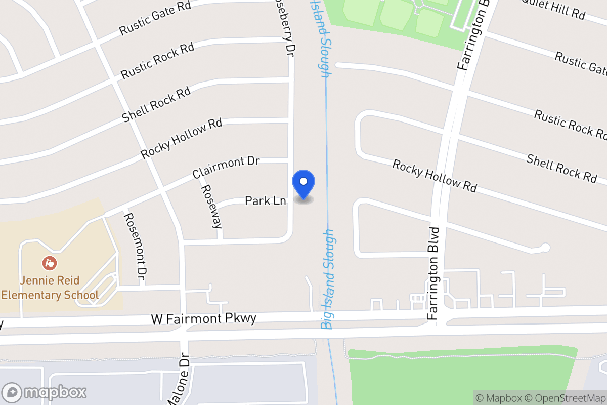 Map of 3819 Roseberry Dr, La Porte