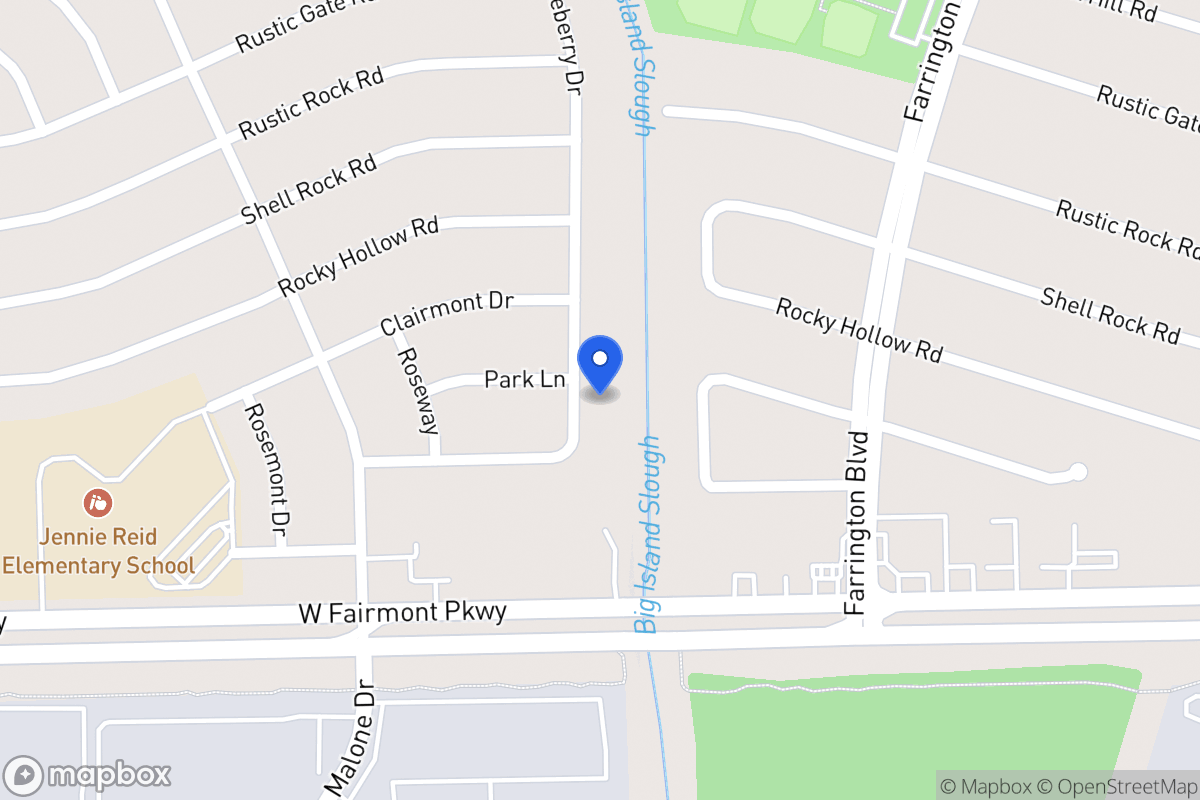 Map of 3823 Roseberry Dr, La Porte