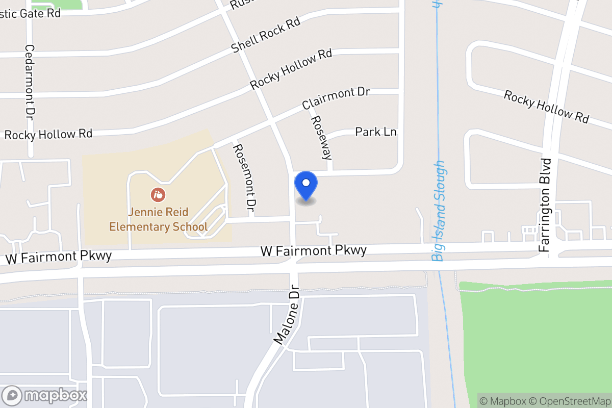 Map of 3919 Willmont Rd, La Porte
