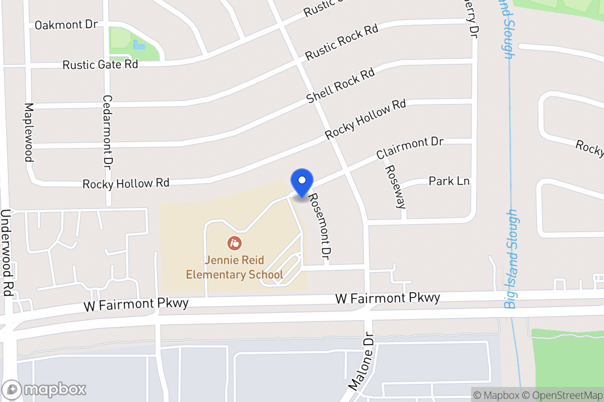 Map of 3818 Rosemont Dr, La Porte