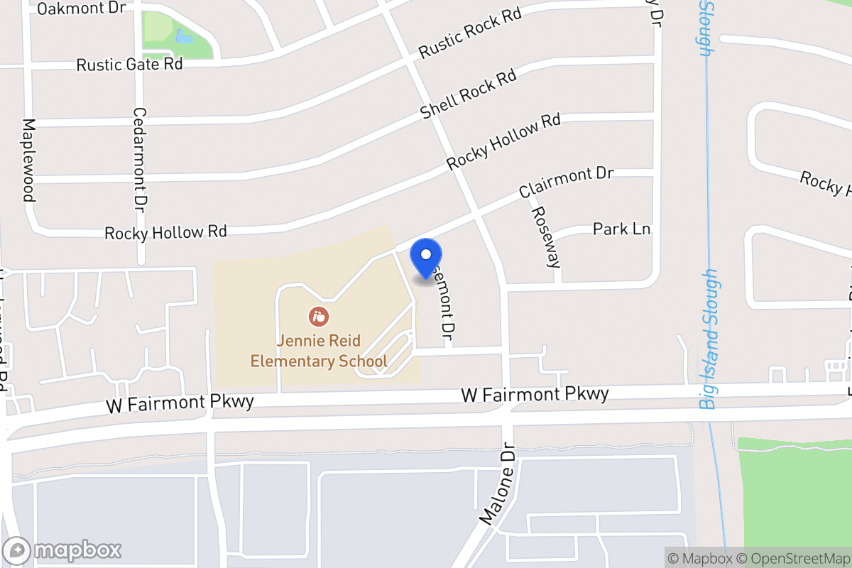 Map of 3826 Rosemont Dr, La Porte