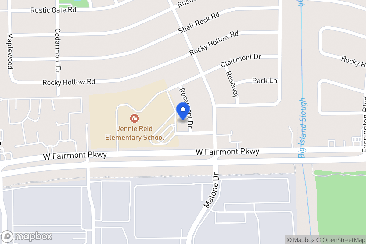 Map of 3914 Rosemont Dr, La Porte