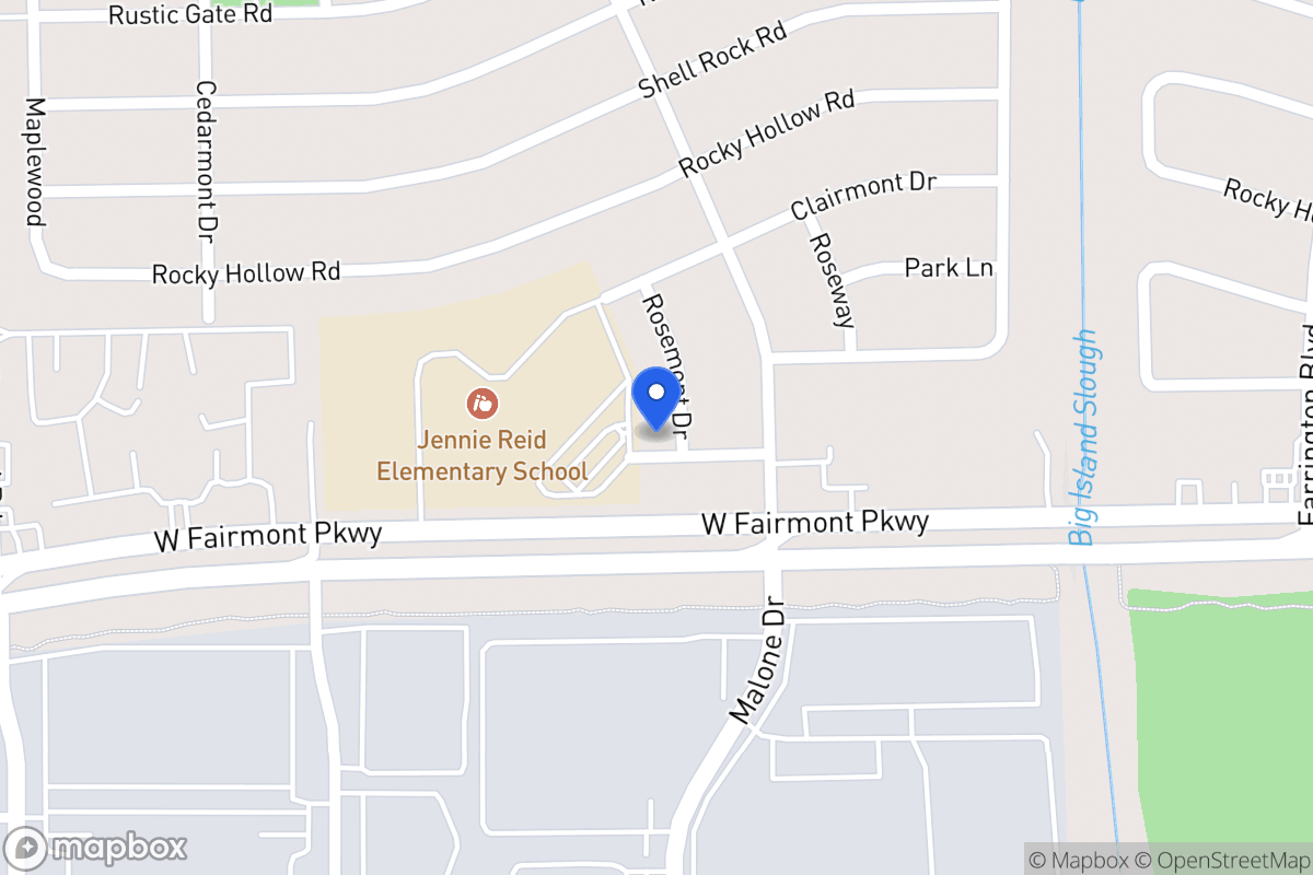 Map of 3918 Rosemont Dr, La Porte