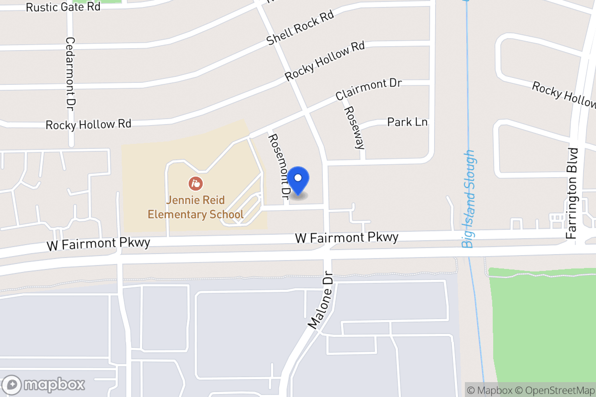 Map of 3919 Rosemont Dr, La Porte