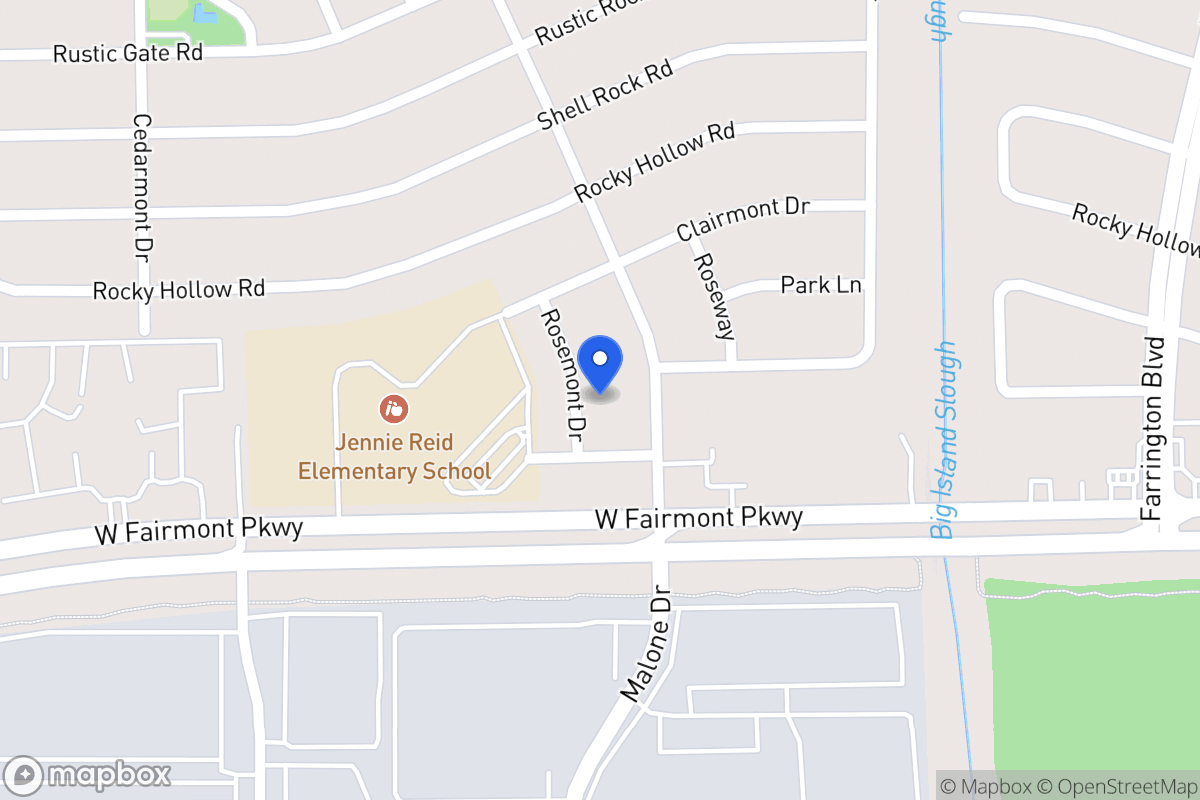 Map of 3911 Rosemont Dr, La Porte