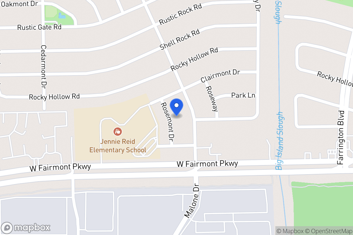 Map of 3827 Rosemont Dr, La Porte