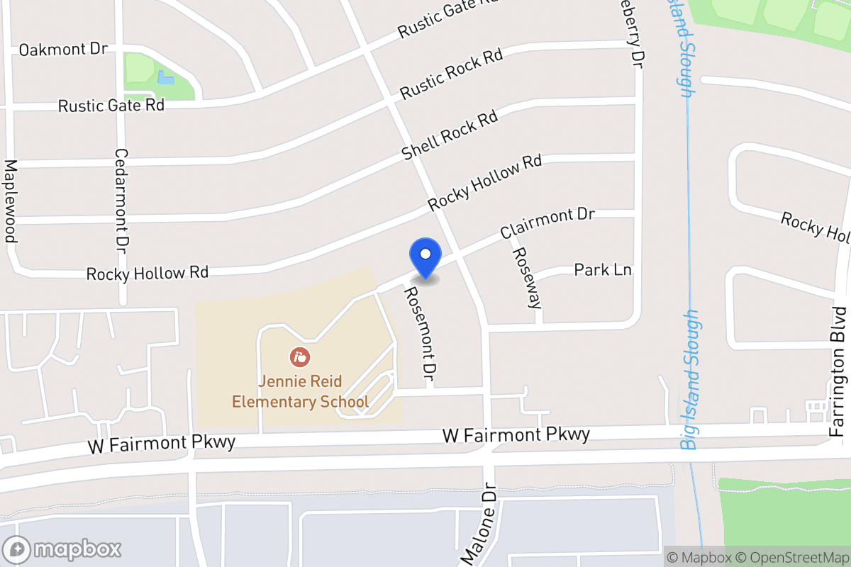 Map of 3815 Rosemont Dr, La Porte