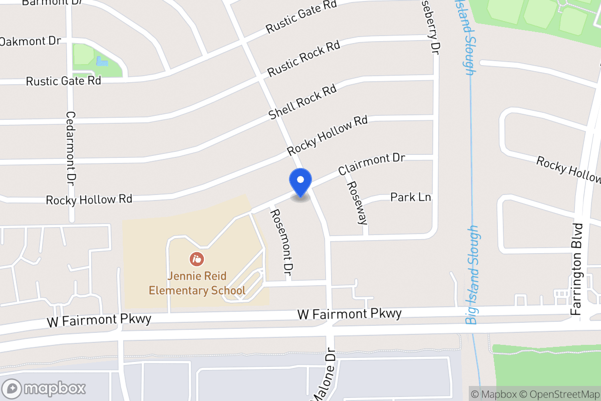 Map of 3810 Willmont Rd, La Porte