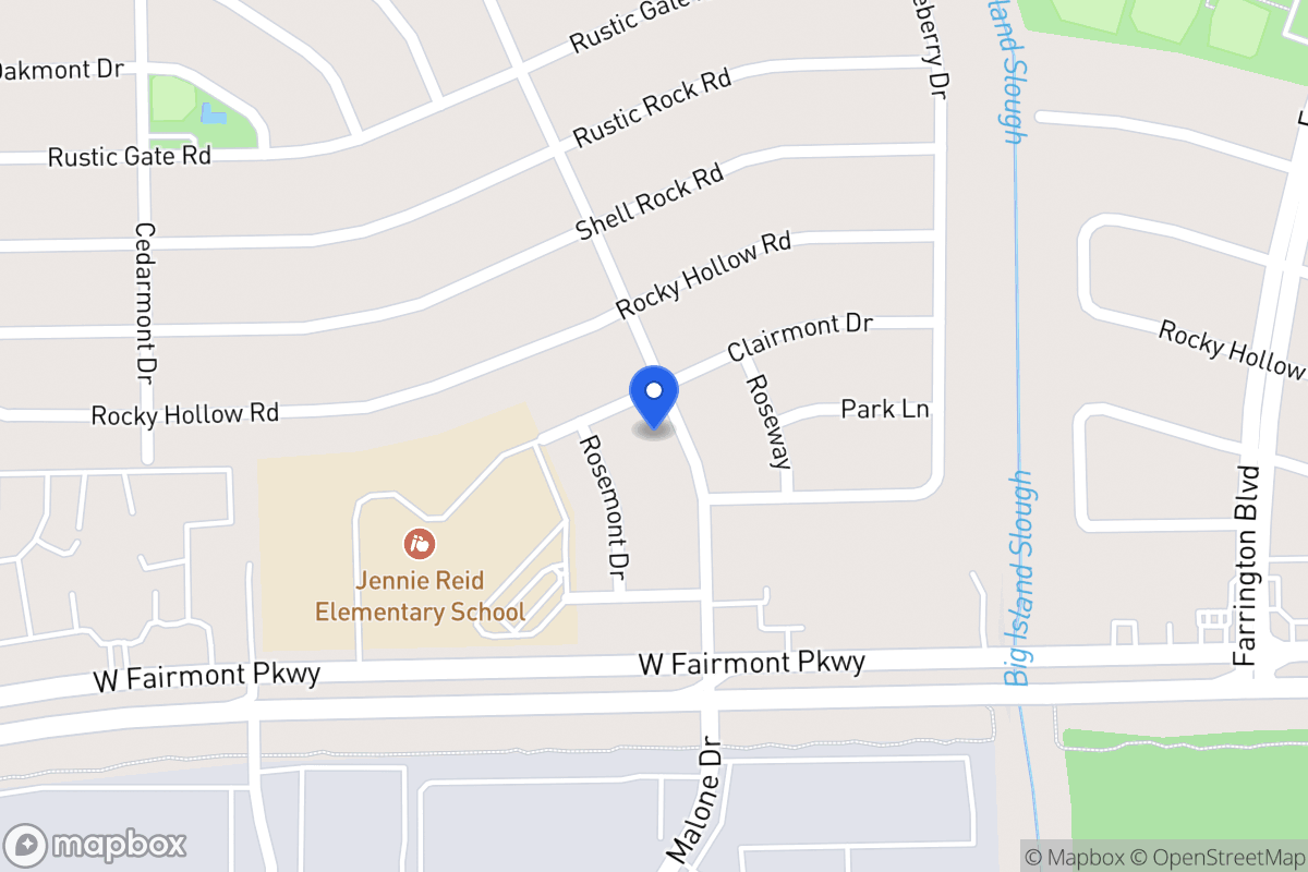 Map of 3814 Willmont Rd, La Porte
