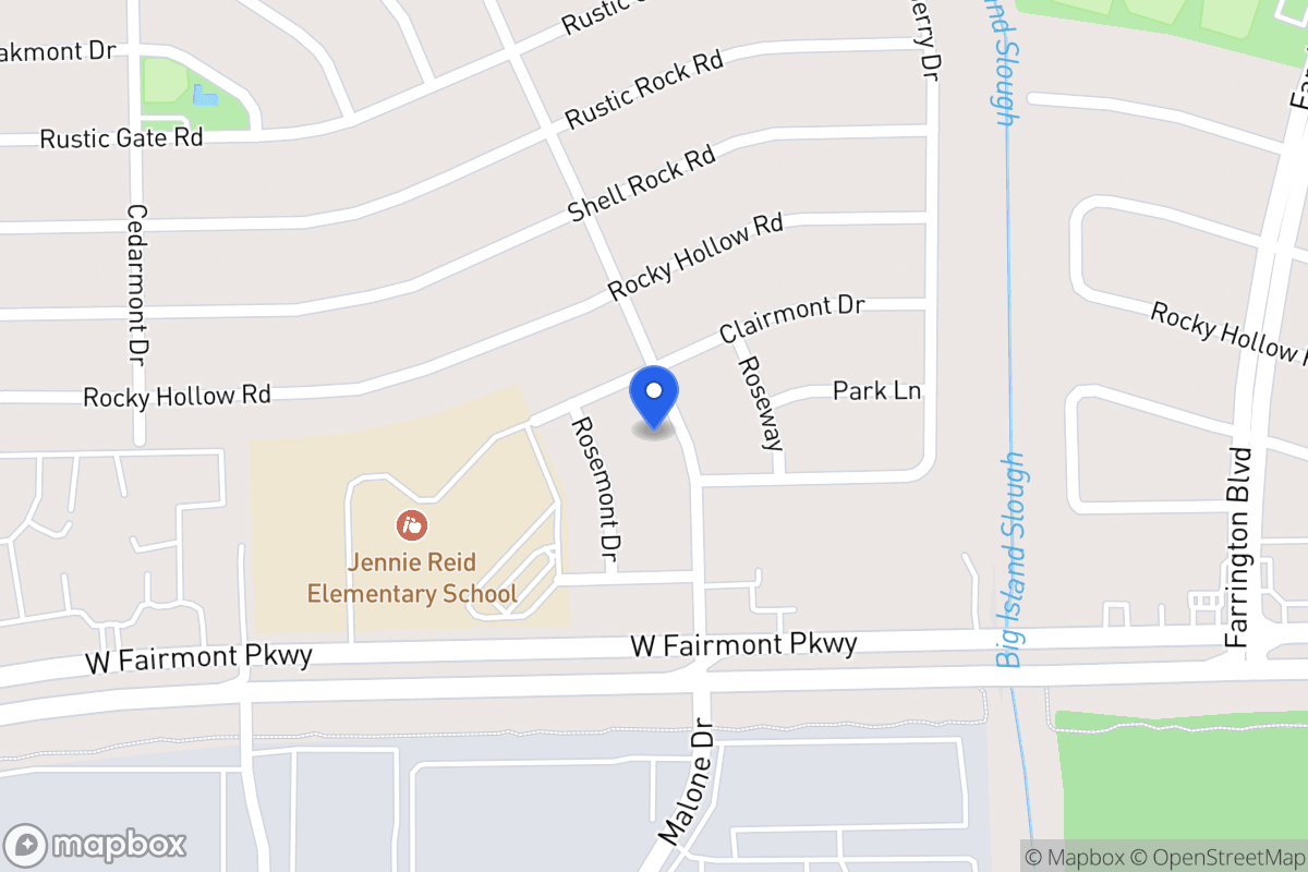 Map of 3818 Willmont Rd, La Porte