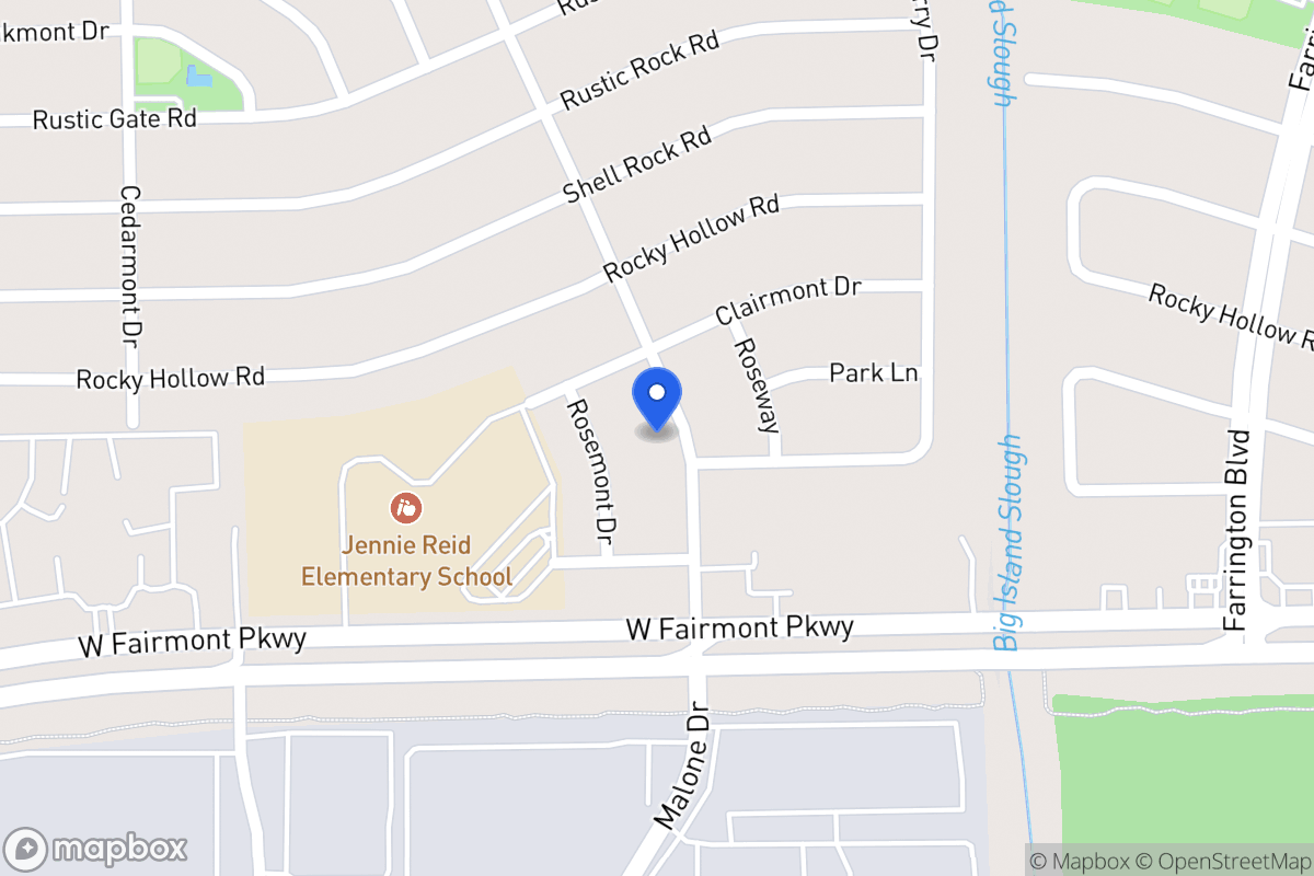 Map of 3822 Willmont Rd, La Porte